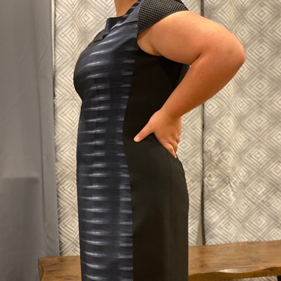 T Tahari Navy Dakota Dress - NWT - Picture 5 of 15